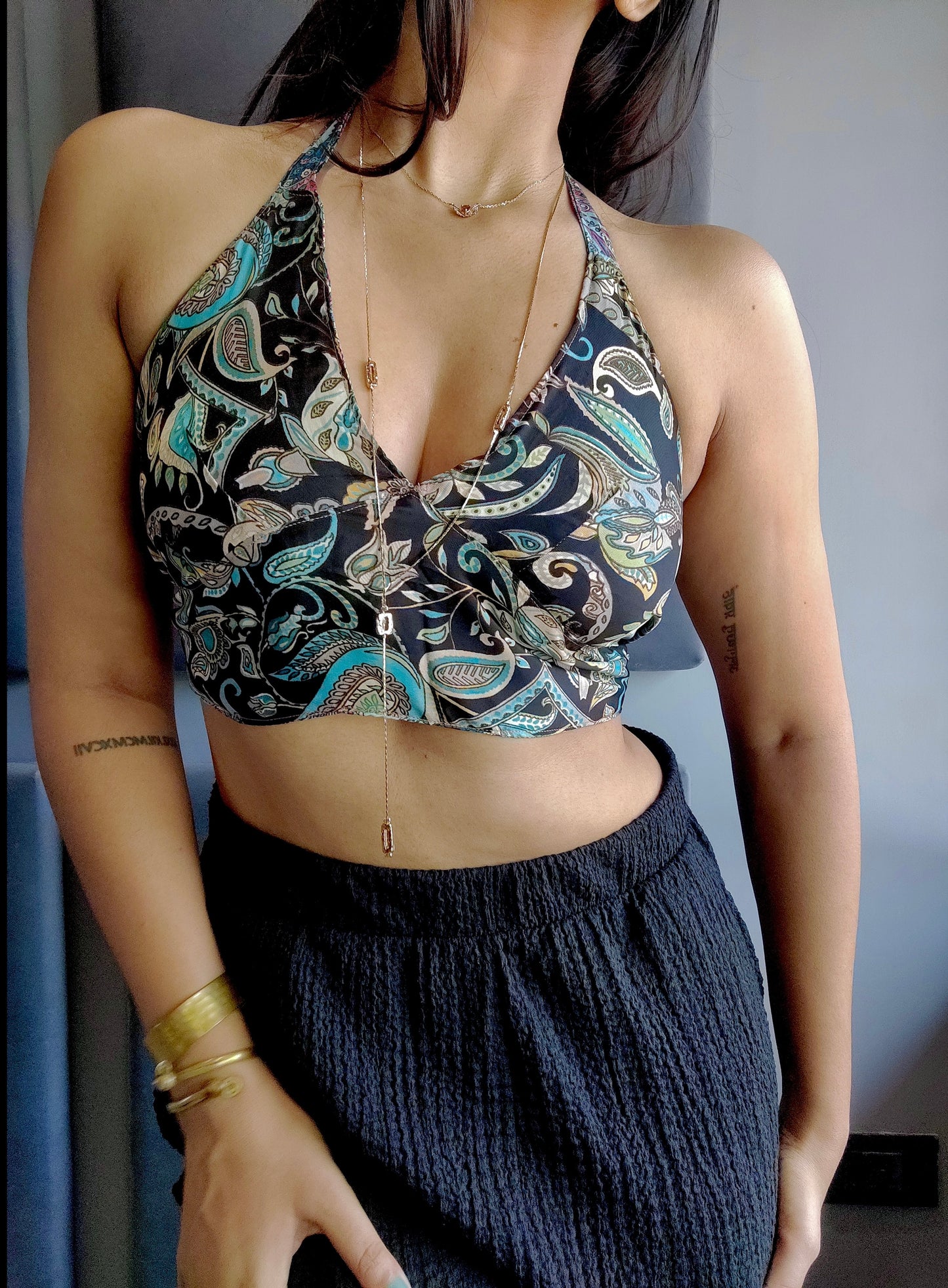 Convertible 2 in 1 Halter top