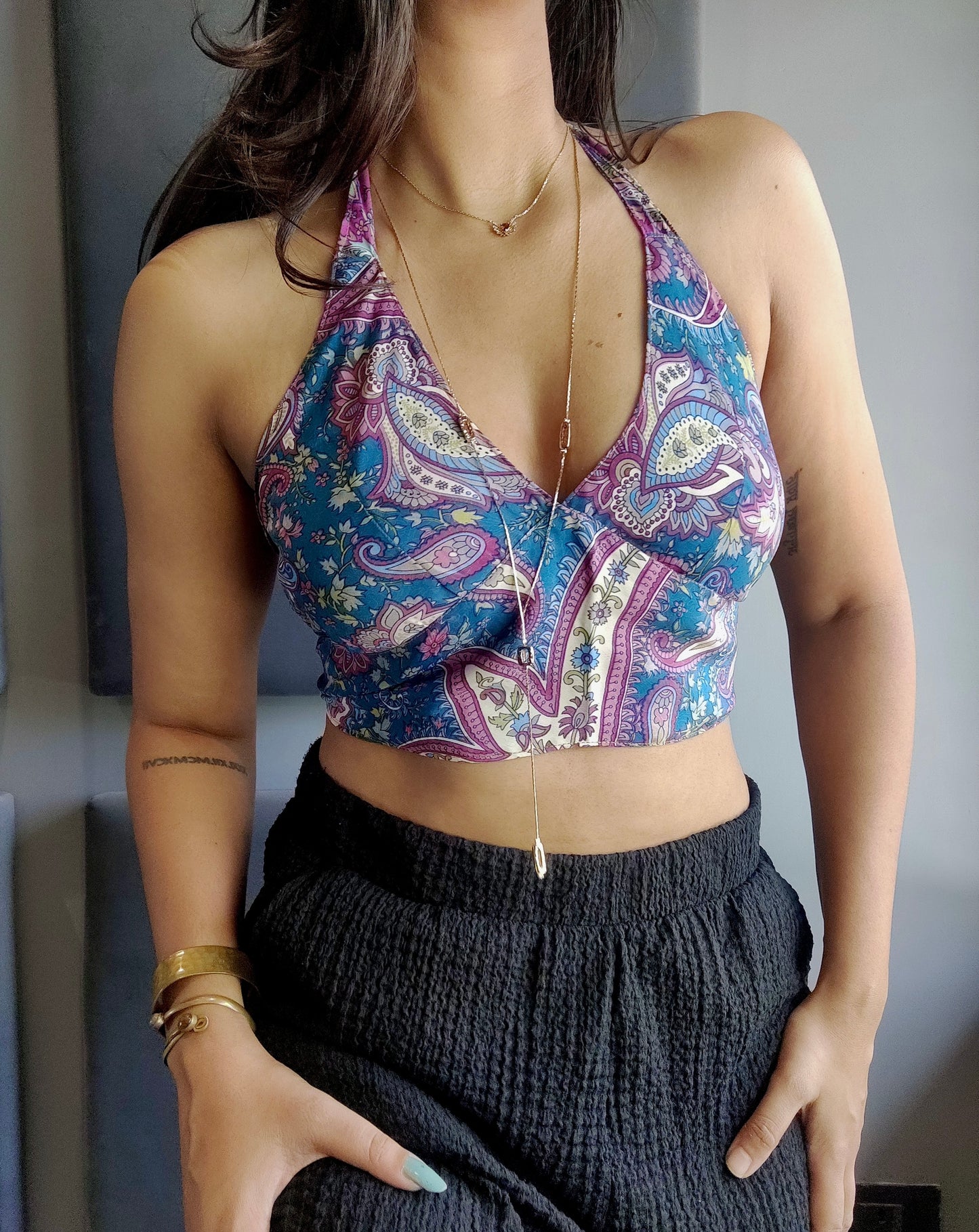 Convertible 2 in 1 Halter top
