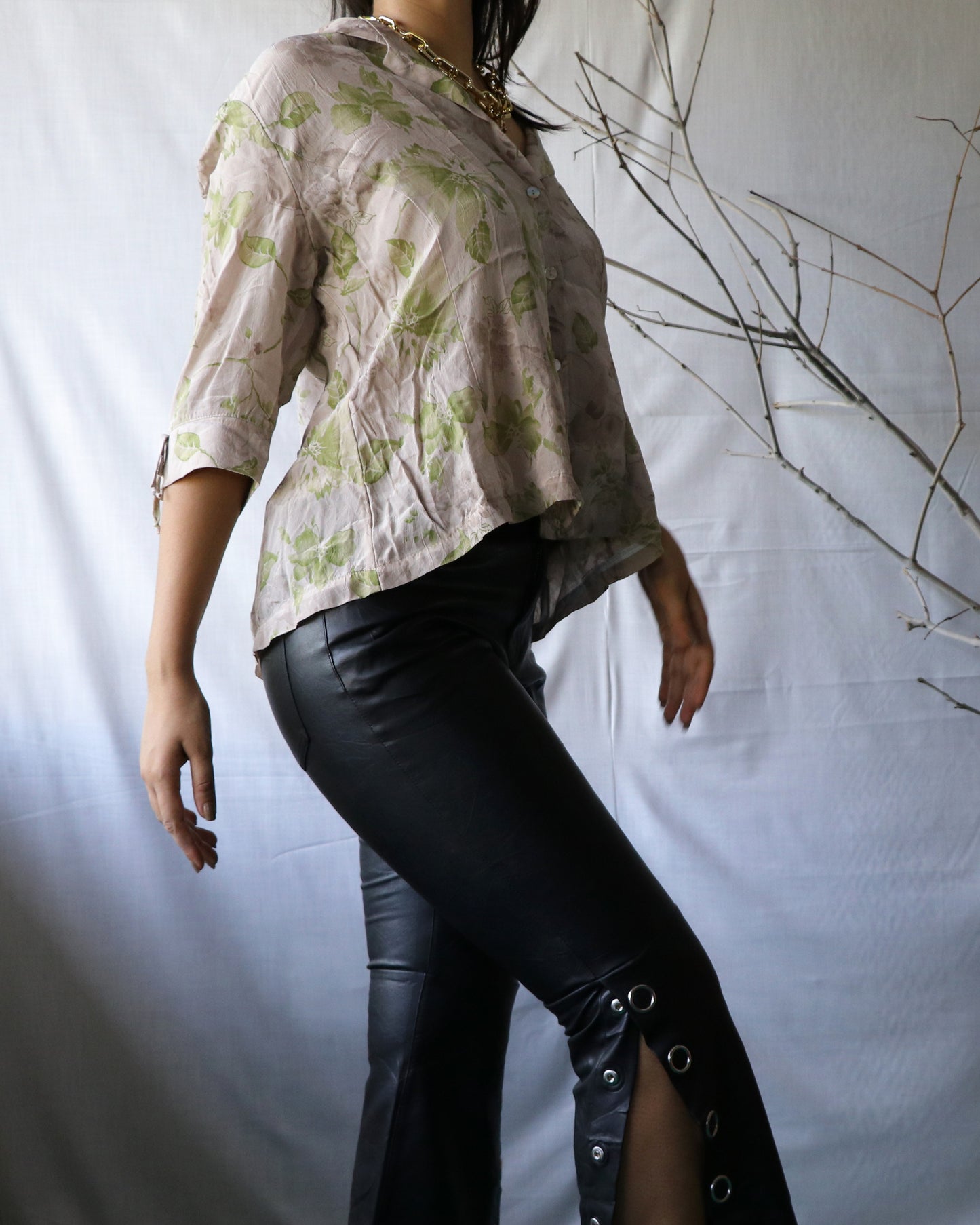 Rayon silk shirt