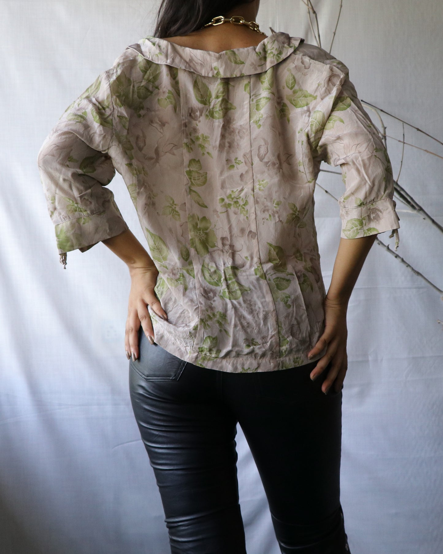 Rayon silk shirt